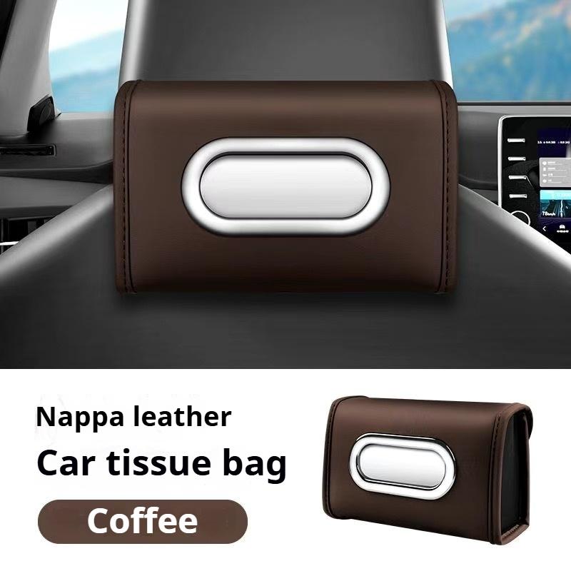 

Car tissue box Car seat back hanging tissue box Armrest box sunshade Car napkin box car accessories