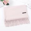 Women's Red Winter Scarf: High-End Imitation Cashmere Shawl, Versatile Warm Neck Wrap, Ideal Gift