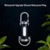 Ultra-Bright Waterproof Mini Power Bank Keychain Flashlight
