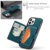 Applicable To iPhone12 Mobile Phone Case 11Pro Retro Magnetic Card Bag Wallet Protective Case 7plus Magnetic Split