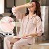 Cotton Postpartum Clothing Four Seasons Type A Breastfeeding Sleepwear Outerwear Home Clothes Pregnant Women's Set