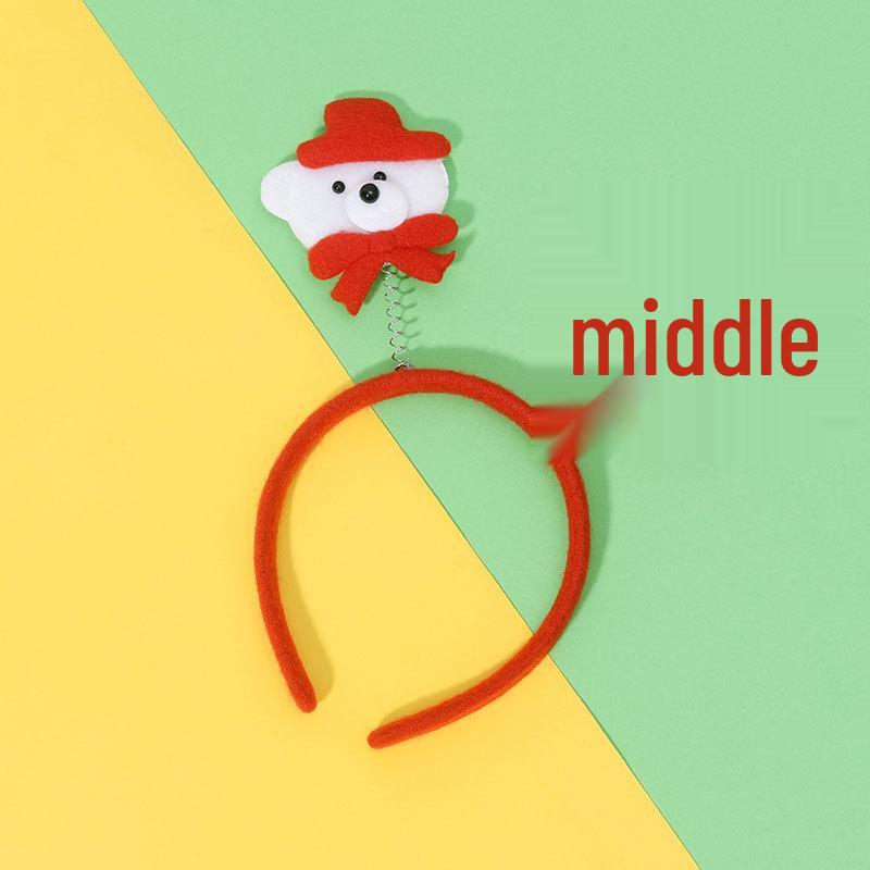 Luminous Christmas Antler Headband for Children & Adults