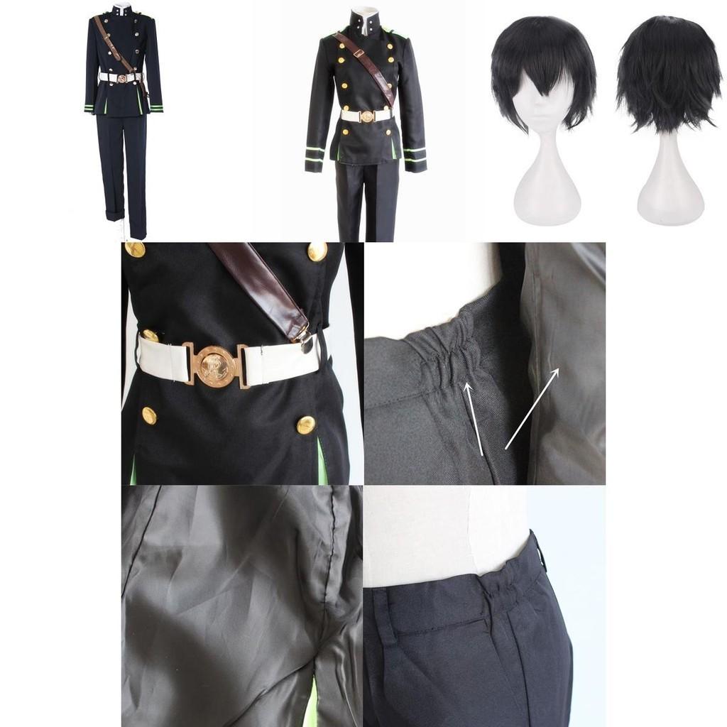 Premium Seraph Of The End Yichir Yuichiro Hyakuya Armeeuniform Cosplay Kostümset