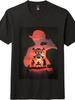 'One Piece'' Siluett Tryckt Kortärmad T-shirt|Trendig Anime Vardagstopp