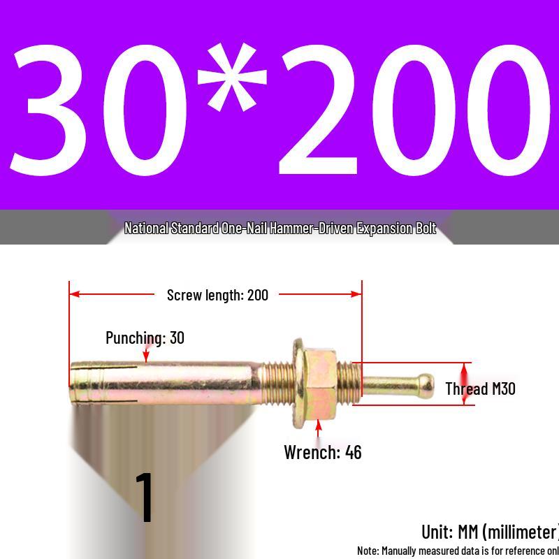 Aluminum Rivet Insert for Gantry Frame with Expansion Bolt and Wall Plug