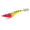 DUEL EZ-SLIM Squid Jig, Cloth Wrapped, 80mm, Weight: 4g, A1626-LRY - Luminous Red/Yellow, Squid Metal Dropper