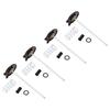 4 Set Carb Accelerator Pump Diaphragm 16021?393?004 for XL250R CB450SC Nighthawk CM450E