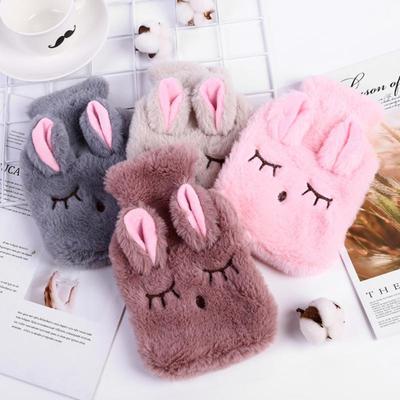 Winter Warmer Hot Water Bag Cute Hot Water Bottle for Period Pain Stuffed Menstrual Colic Heater Plush Hand Warmer