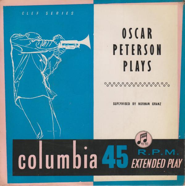 7inch Record OSCAR PETERSON  Oscar Peterson Plays SEB10022 Columbia UK Jazz Used