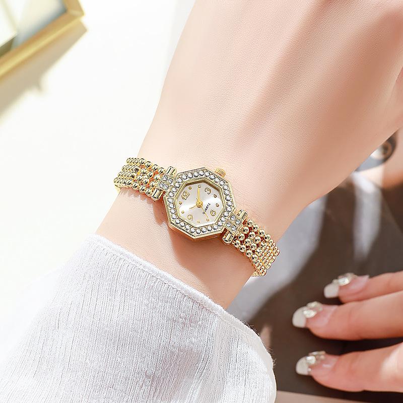 French Women Diamond Watch Mermaid Steel Band Full Diamond British Watch Offiece Lady Fashion Design Watches