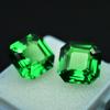 Making Jewelry Tsavorite Garnet Square Cut Green 20 Ct   Loose Gemstones