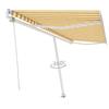 VidaXL Auvent Automatique sur Pied Auvent de Terrasse Store de Balcon Jardin Patio Extérieur Ombrage des Fenêtres 500x350 cm 3069668