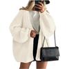 Women's Sweater Solid Color Long-sleeved Casual Loose Cardigan Sweater Jacket