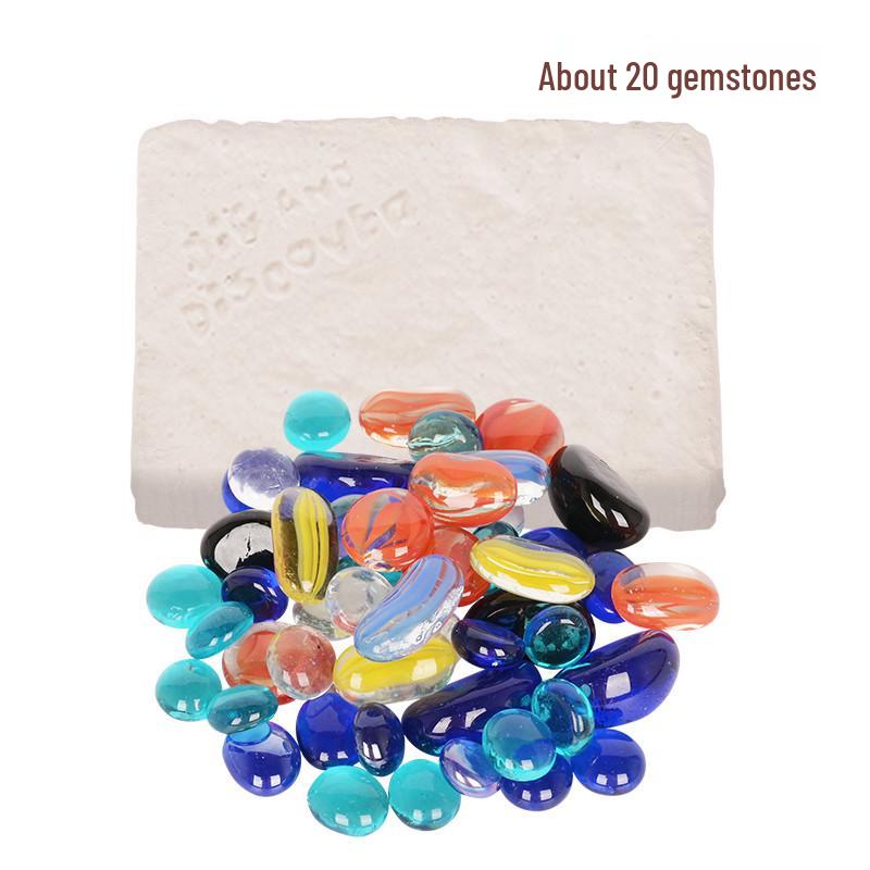 Светящийся набор для раскопок яйца динозавра: Археологический набор для раскопок окаменелостей и драгоценных камней для детей.