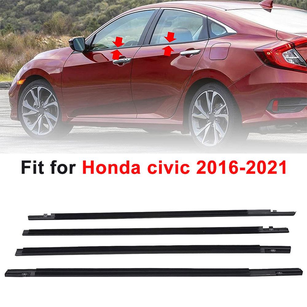 Honda Civic Sedan 2016-2021 Outer Door Trim Weatherstrip Seal