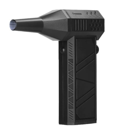 Yousheng Handheld Hair Dryer Vacuum Cleaner with Multiple Nozzles Brushes Matte Black Industrial Design Powerful Airflow Portable Dust Blower