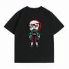 Unisexs Clothing New 100 Cotton Summer TShirt Bandai Demon Slayer Unisexs TShirt Tanjiro Print Casual Unisexs TShirt