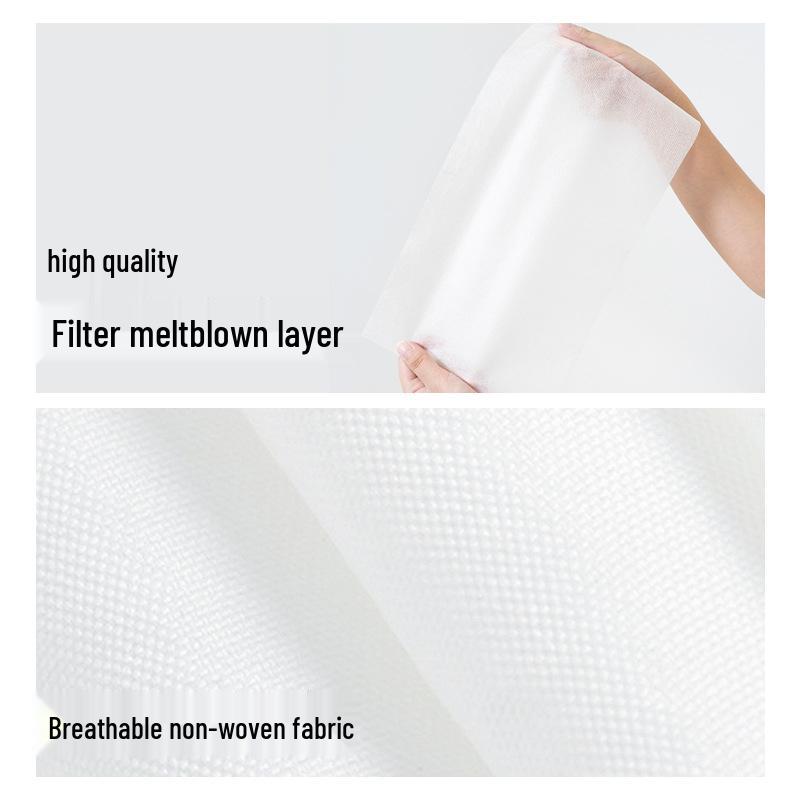 Summer 2026 Pearl Beige Adult Disposable Mask - Breathable & Comfortable with Individual Packaging