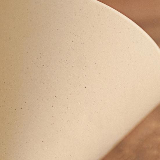 Cone Coffee Cup & Saucer Set Mid-Century Modern Cone Mug with Wooden Handle Handcrafted Ceramic Latte Mug Home Cafe Decor Gift for Coffee Lovers