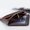 Ultra Slim Front Pocket Wallet Mens Women Wallet With Card Slots Portable Convenient Travel Credit Card Holder Wallet Money Clip