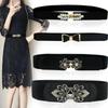 Womens Modern Wide Waist Belt Chic And Versatile Casual Design Ideal For Any Outfit