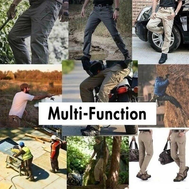 Urban Tactical Cargo Pants Outdoorová turistika Cestovní taktické joggingové kalhoty Kalhoty s více kapsami