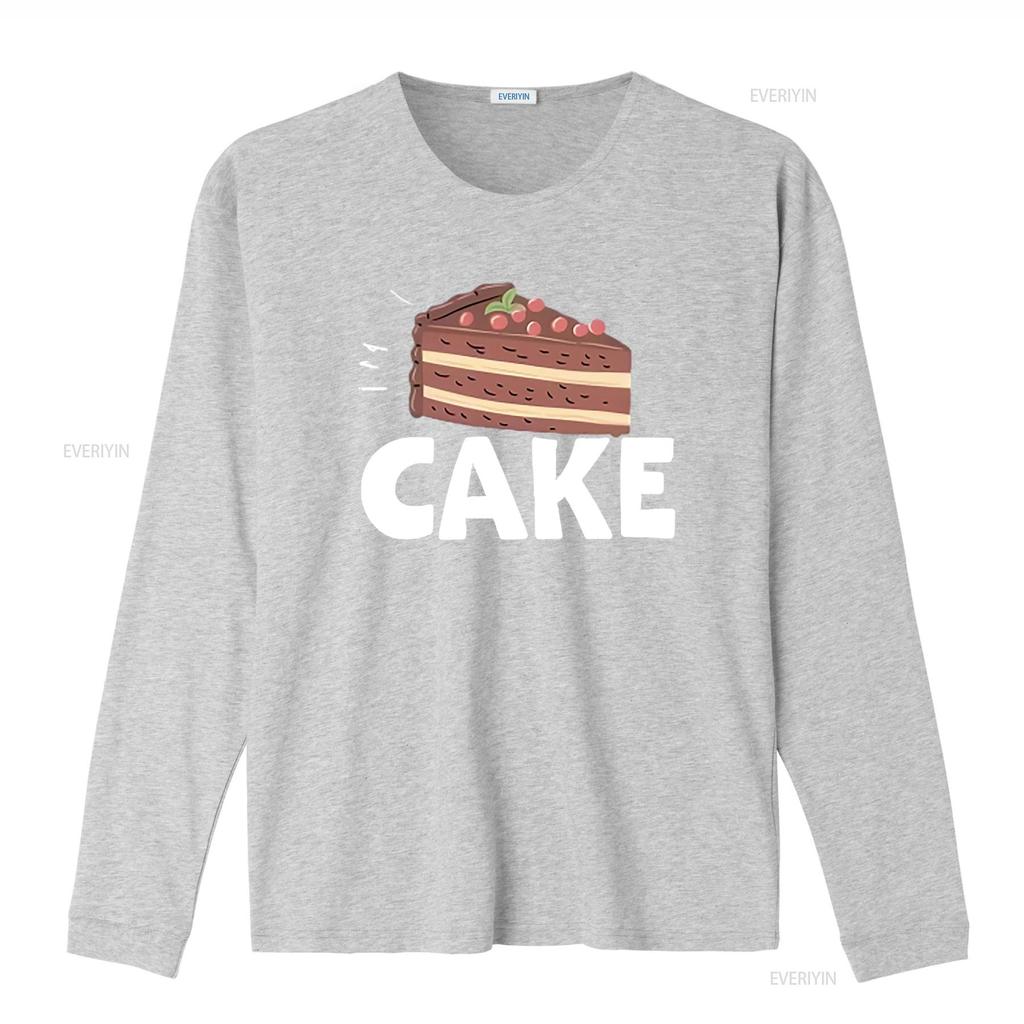 HERE FOR JUST THE CAKE Lover Women s T Shirt  Comfortable and Fashionable with Unique Print Design vintage Washed