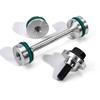 3mirrors UPGRADE Billet Aluminum Oil Diverter Barbell w/DOUBLE O-rings, Oil Tube Hold Down, Front Gallery Plug Compatible with GM LS Engines, Better