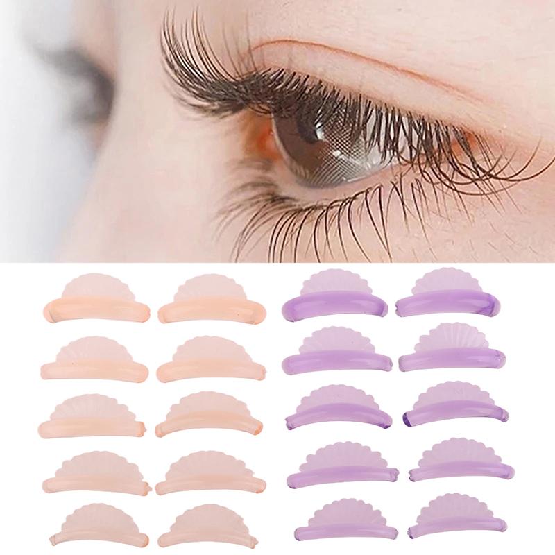 5 Paia C Curl Silicone Cuscini per Permanente Ciglia Bastoncini Adesivi Scudo Sollevamento Arricciaciglia 3D Accessori Strumenti per il Trucco