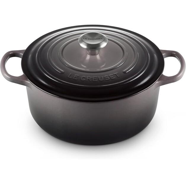 Cast Iron Roaster Le Creuset Signature Round 26 Cm Flint 5.3 L (21177264442430)