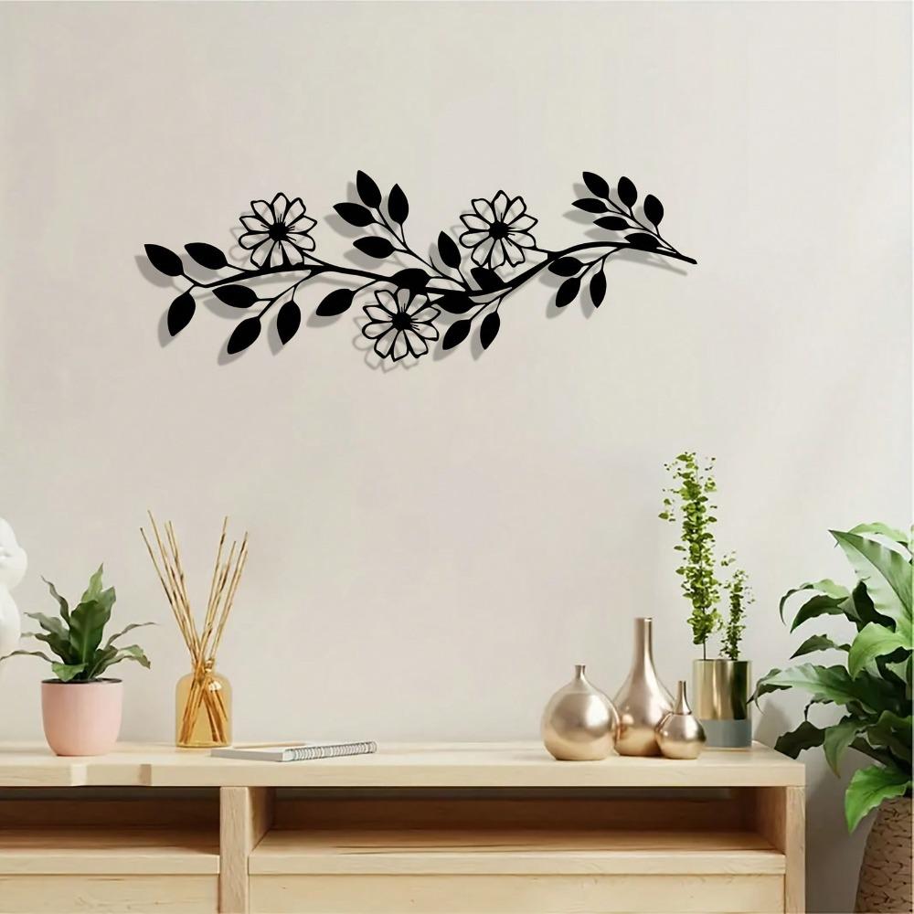 Metal Leaf Wall Art Decor Indoor Outdoor Gift for Nature Lovers