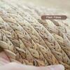 Rugs Carpets for Home Living Room Bedroom Jute Round Rug Natural Plants Rug Reversible Braided Modern Rustic Look Mats