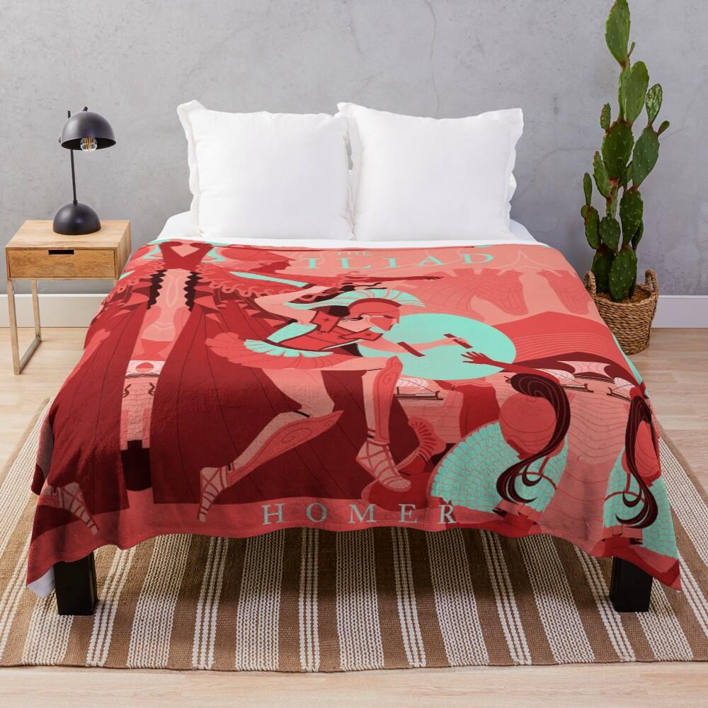 The Iliad Throw Blanket