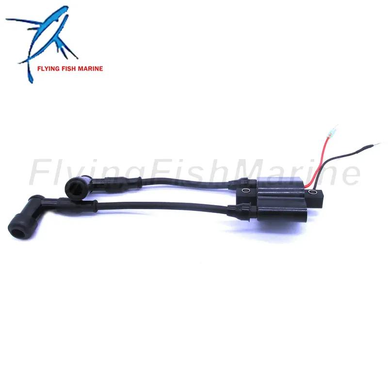 5041297 Ignition Coil W/Resistance Cap for Evinrude Johnson OMC Boat Motor 4-Stroke 9.8HP Outboard Engine