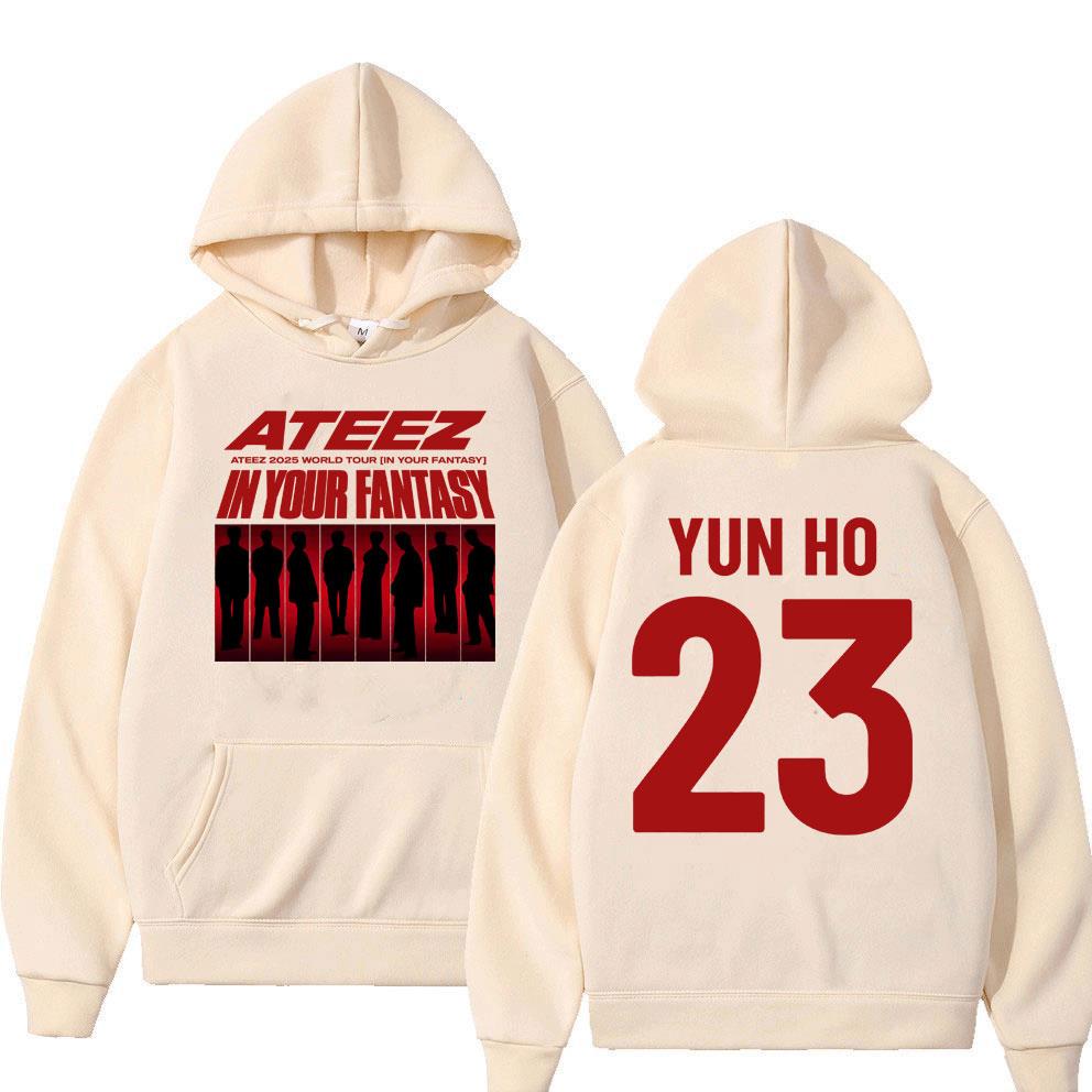 ATEEZ 2025 World Tour Concert Theme Hoodie (for Both Men and Women) Suits The Korean Fashion Trend Style.