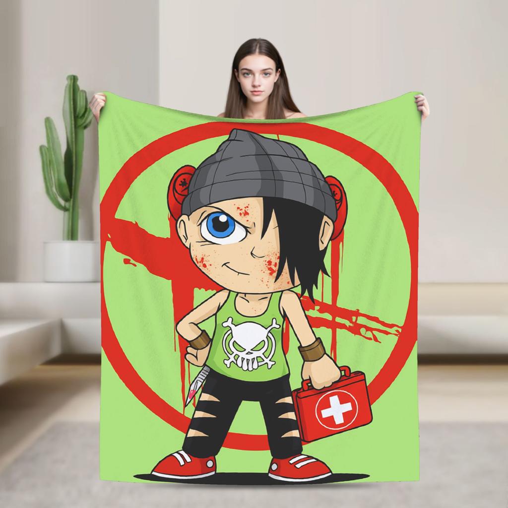 DBD Deads by Daylights  Blanket  Super Warm Street Trend Plush Throw Blanket For Girls Boys Home Decor Flannel Bedspread Cover