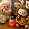 Labubu Zucca Seduta Primavera Selvaggia a Casa ciondolo peluche di alta qualità bambola Labubu