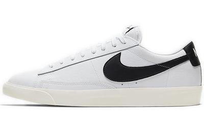Blazer Low Leather White Black CI6377-101
