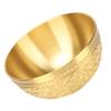 Brass Decorative Bowl Retro Exquisite Unique Carved Design Brass Bowl for Table Home Decoration