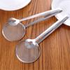 Stainless Steel Oil Splatter Filter Multi Functional Kitchen Tool for Frying Cooking and Grease Straining with Ergonomic Handle