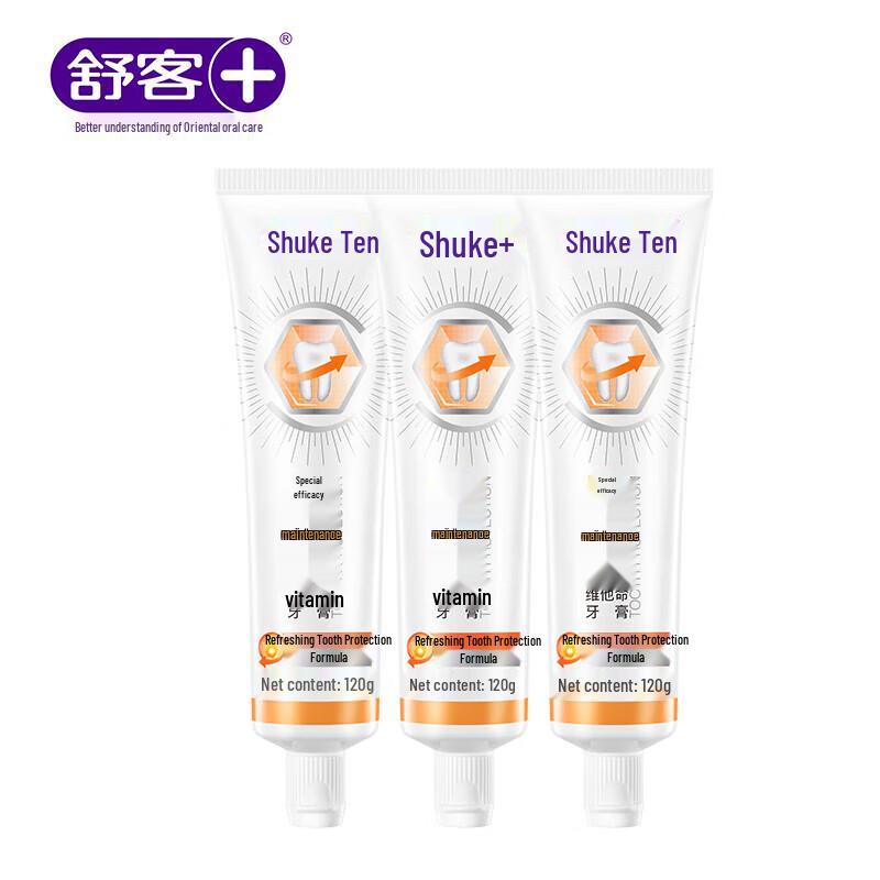 

Shuke Vitamin C Multi-Care Toothpaste (3-Pack)