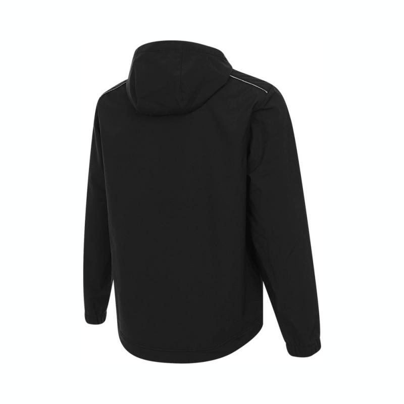 Timberland Sports Fitness Hooded Zip-Up Long Sleeve Jacket Unisex Jackets Black A41P5-001