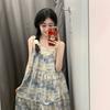 French Popular Suspender Dress Women's Summer Small High-end Temperament New Women's A-shaped Skirt