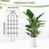 Metal Garden Trellis For Climbing Plants Monstera Deliciosa Plant Support Pole Climbing Vine Frame For Plant Growth