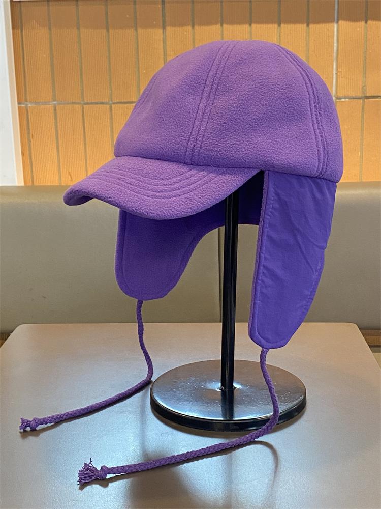 Fleece Ear Protector Baseball Cap Men And Women Outdoor Cycling Warm Autumn Winter Lei Feng Hat Fashion Bomber Cap
