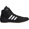 adidas נעלי האבקות HVC שחור ליבה/לבן/מתכתי ברזל 27.0 ס"מ