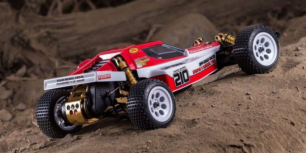 Kyosho EP 4WD Racing Buggy Turbo Optima Radiofjärrstyrd 30619C 1/10
