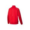 Li Ning Ping Pong Series Solid Color Stand Collar Cardigan Sweatshirt Women Sweatshirt Crimson AWDR750-3