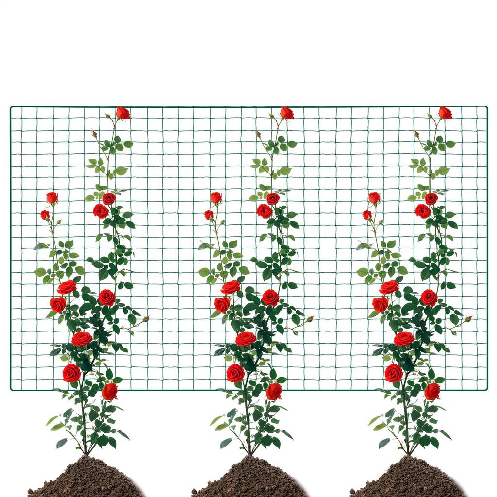 Garden Trellis Netting 27 Shares 300x200cm Cucumber Garden Netting Fruit Growth Protection Flower Square Grid Support Net