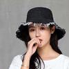 Sunshade Denim Bucket Hats Retro Sun Protection Basin Cap Cowgirls Shabby Fisherman Hat  Summer